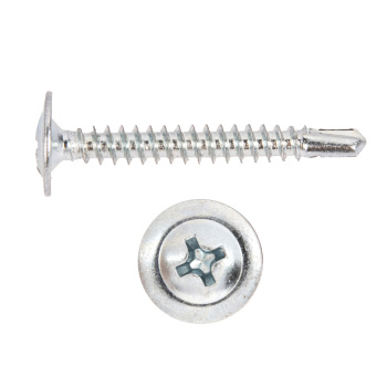 Саморезы прессшайба BROZEX ВЕДРО 4,2*32 сверло (500шт) *6 Саморезы прессшайба BROZEX ВЕДРО 4,2*32 сверло (500шт) *6