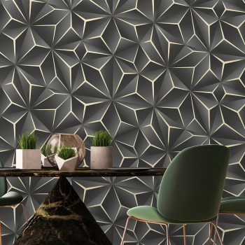 Обои  флиз Ateliero Kaleidoscope 88187-09 1.06*10м *6