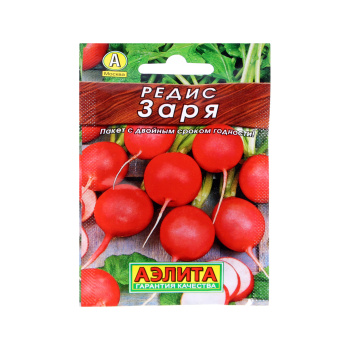Семена Редис Заря 3гр Аэлита Лидер *10/500