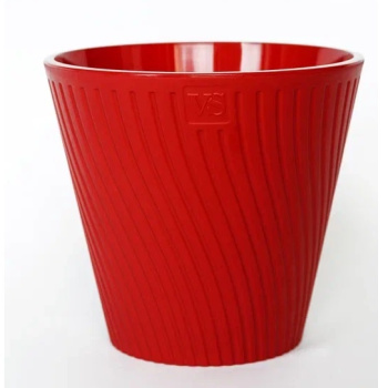 Кашпо пластм. "Луи" 2,7л d верха 180мм h166мм со вставкой Красный AML-2,7-10 ("VipSet") *1/12 Кашпо пластм. "Луи" 2,7л d верха 180мм h166мм со вставкой Красный AML-2,7-10 ("VipSet") *1/12