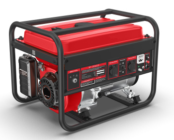 Генератор бензиновый 4Т  3,5кВт 6,5л.с 208см3 бак 15л руч/эл стартер БГ-3500Э Энергомаш *1