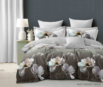 Постельное белье 2сп-М сатин Орхидея 1308, наволочки 70*70 - 2шт *1