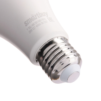 Лампа светодиодная Smartbuy, Е27, 25 Вт, груша A65, 2000 Лм, 4000 К, нейтральный белый Лампа светодиодная Smartbuy, Е27, 25 Вт, груша A65, 2000 Лм, 4000 К, нейтральный белый