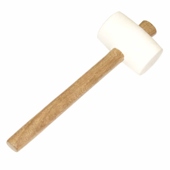 Киянка белая дер. лакирован.ручка 900гр "Toolberg" (арт.3304104) *1/6/24