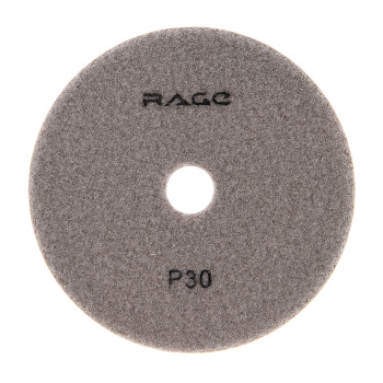 Алмазный гибкий шлифовальный круг Р30 125 мм мокрое шлифование RAGE by VIRA Алмазный гибкий шлифовальный круг Р30 125 мм мокрое шлифование RAGE by VIRA