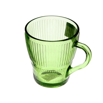 яяяКружка стекло 280мл "Louise Chartreuse" Зеленый прозрачный O0490 "Luminarc" *6