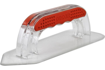 Кельма для декоративных покрытий DECOR 222х84 мм, угловая, пластик, арт. 640-222