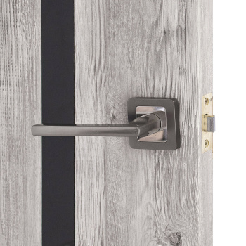 Дверное полотно глухое 2000х800х40 мм BROZEX-WOOD Estetica 303, санторини серый