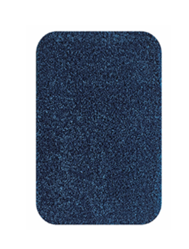 Коврик д/ванной Bombini  "Shaggy Soft" (60см х 100см) Темно-синий *1/30