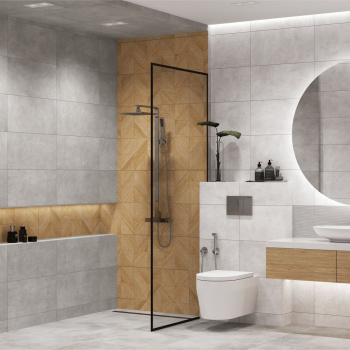 Плитка 60х30 см настенная 1.62 м² Global Tile Urban wood, бежевый