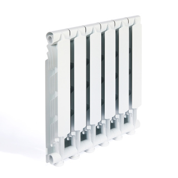 Радиатор алюминиевый 6 секций Royal Thermo Revolution, 500 мм, белый