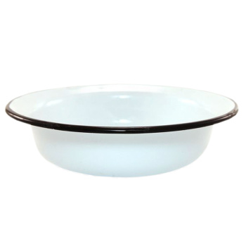 Миска эмалированная 1 л Лысьвенские ЭМАЛИ, 22 см, без деколи