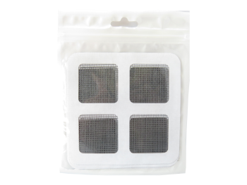 Заплатка для москитной сетки 10х10 см, 5шт,БЕЛЫЙ  *1/50