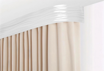 Карниз потолочный 3-рядный Белый Бриз 1,6м Легранд *1/5