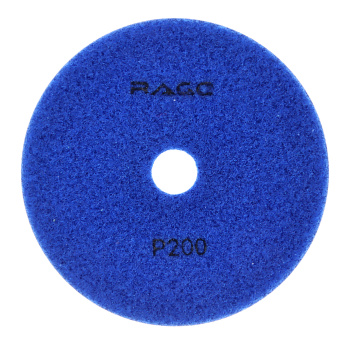 Алмазный гибкий шлифовальный круг Р200 125 мм мокрое шлифование RAGE by VIRA Алмазный гибкий шлифовальный круг Р200 125 мм мокрое шлифование RAGE by VIRA