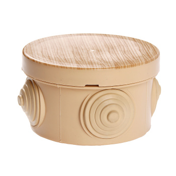 Коробка распаячная 4 вх. ОП D65х40мм IP54 сосна TDM SQ1401-0701 инд. штр-код *1/60