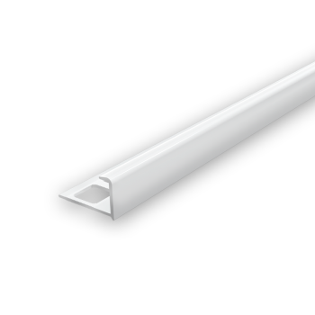 Профиль наружныйд/плитки 8мм ИДЕАЛ ДЕКОНИКА 001-0 Белый Глянцевый 2,7м  *20