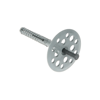 Дюбель 10х90 мм для теплоизоляции BROZEX IZO, пластмассовый гвоздь, серый, 50 шт.