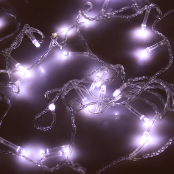 Гирлянда «Нить» Luazon Lighting, 5 м, 8 режимов, белый, 50 LED, IP20, 220 В