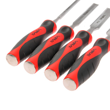 Набор стамесок VIRA плоских 4 шт., 6, 12, 19, 25 мм