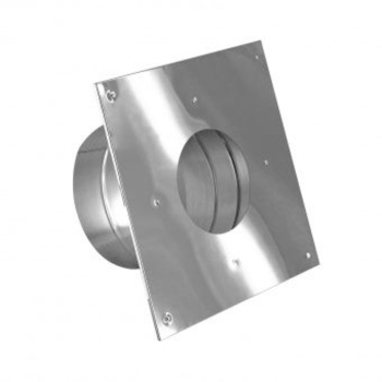 Потолочно-проходной узел ДППУ d115 Т теплый нерж./оцин. 0,5мм/0,5мм AISI430 GS  *1