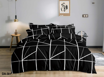 Постельное белье 1,5сп бамбук Орхидея DA-301, наволочки 70*70см - 2шт *1