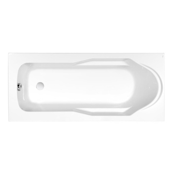 Ванна акриловая 160x70 см Cersanit Santana, универсальная, без ножек Ванна акриловая 160x70 см Cersanit Santana, универсальная, без ножек
