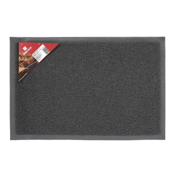 Коврик 40*60 см пористый VORTEX серый (арт.22175)   *1/20