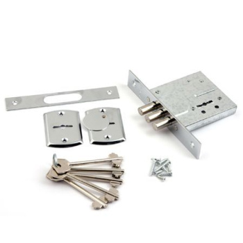 Замок врезной КОРПУС R12/S6-CR  хром, сув.механизм,хром,3 ригеля Avers *1/40 Замок врезной КОРПУС R12/S6-CR  хром, сув.механизм,хром,3 ригеля Avers *1/40