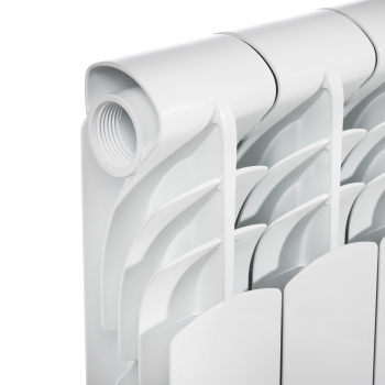 Радиатор алюминиевый 10 секций Royal Thermo Revolution, 500 мм, белый