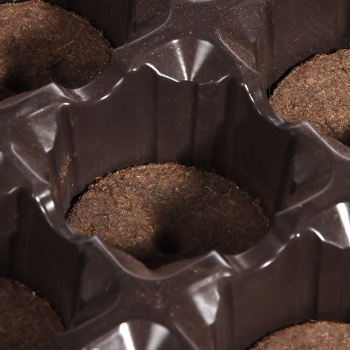 Минипарник с торфяными таблетками 55 мм, 15 ячеек