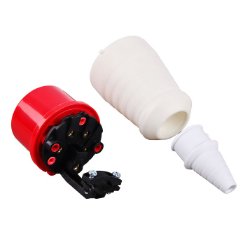 Вилка 015 3P+PE+N 16А 380В TDM SQ0601-0003 *1/10