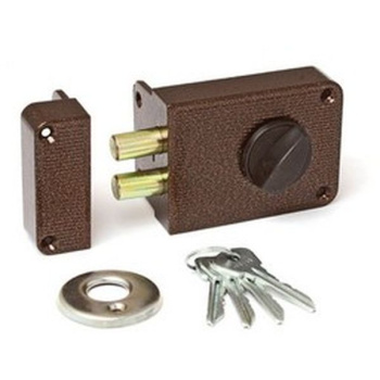 Замок накладной Зенит ЗН 1-3 медь Димитровград *1/16