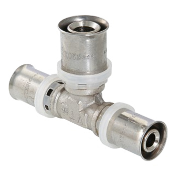 Тройник соединительный 20х20х20 пресс VALTEC 231 *10/45