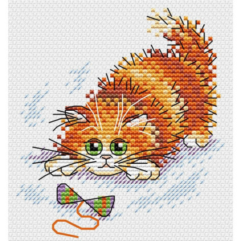 Набор для вышивания "Азартный рыжик" 11*10 М-227 5191768