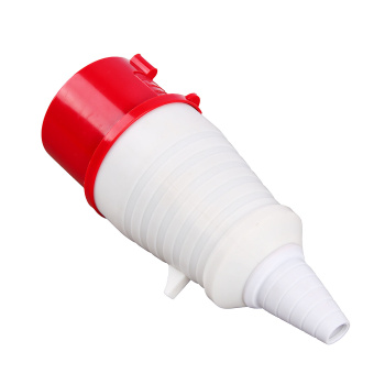 Вилка 015 3P+PE+N 16А 380В TDM SQ0601-0003 *1/10