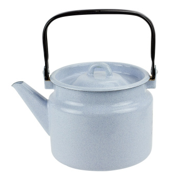 Чайник эмалированный 2,0л d160мм крышка с металл.ручк., без деколи С-2710 *1/6