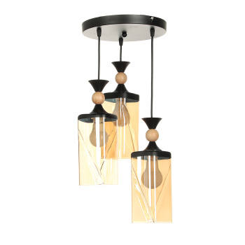 Люстра N5195/3H 3*40W  E27 (d-300; h-450/h800)  VERNER LIGHTING *1