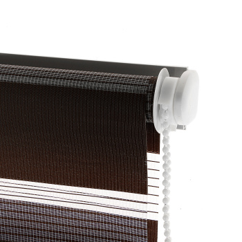 Рулонная штора Legrand День и ночь, 47х160 см, коричневый