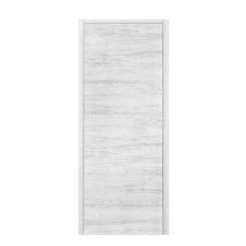 Дверное полотно глухое BROZEX-WOOD Art Line 101 Санторини, 2000х600х40 мм, белый