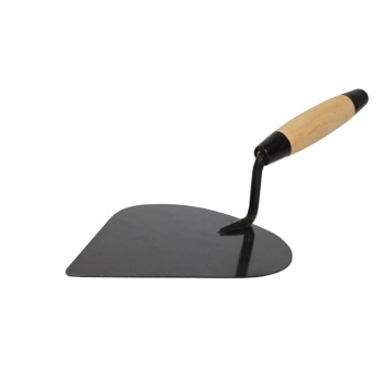 Кельма штукатура стальная T4P, сердце, деревянная ручка