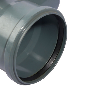 Отвод Ø 110 мм 90° с правым выходом Ø 50 мм *1/14 Отвод Ø 110 мм 90° с правым выходом Ø 50 мм *1/14