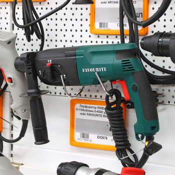 Перфоратор электрический FAVOURITE RH 950, щеточный, 3 режима, 0-1100 об/мин, 0-4500 уд/мин Перфоратор электрический FAVOURITE RH 950, щеточный, 3 режима, 0-1100 об/мин, 0-4500 уд/мин