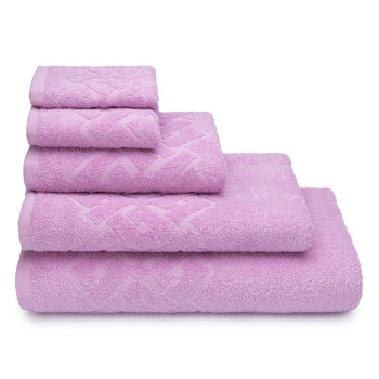 Полотенце махровое 50*90см Baldric цв.15-3412 розовый 360гр/м2 ПТ-2601-05583 *5/25