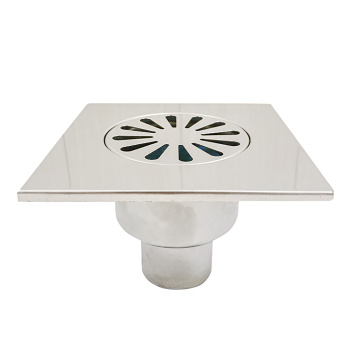 Трап вертикальный д50 (150*150) хром *1/10 Трап вертикальный д50 (150*150) хром *1/10