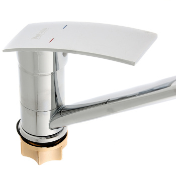 Смеситель для кухни Potato P4935, длинный излив, рычажный