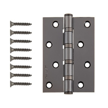 Петля универсальная 100*70*2,5мм НИКЕЛЬ черный BN (комплект 2шт.) AVERS *1/6/48 Петля универсальная 100*70*2,5мм НИКЕЛЬ черный BN (комплект 2шт.) AVERS *1/6/48