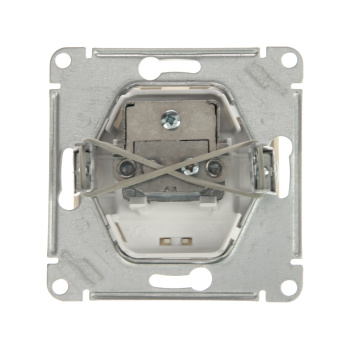 Механизм розетки "Glossa" 1-м. TV 1DB беж. GSL000291 *1/10