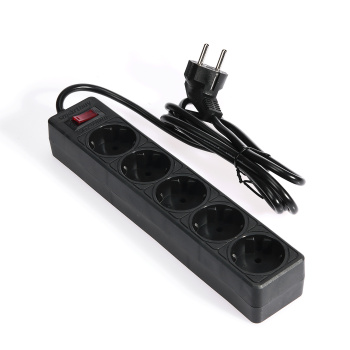 Сетевой фильтр Smartbuy, 5 розеток, 1.8 м, 2200 Вт, 10 А, черный Сетевой фильтр Smartbuy, 5 розеток, 1.8 м, 2200 Вт, 10 А, черный