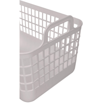 Корзина для хранения пластм. "Kobo" 320х224х210мм 12л  Св.-бежевый арт 435296134 ("Бытпласт") *1/16